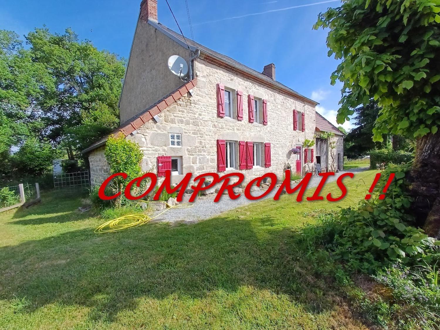  en venta casa rústica Chénérailles Creuse 1