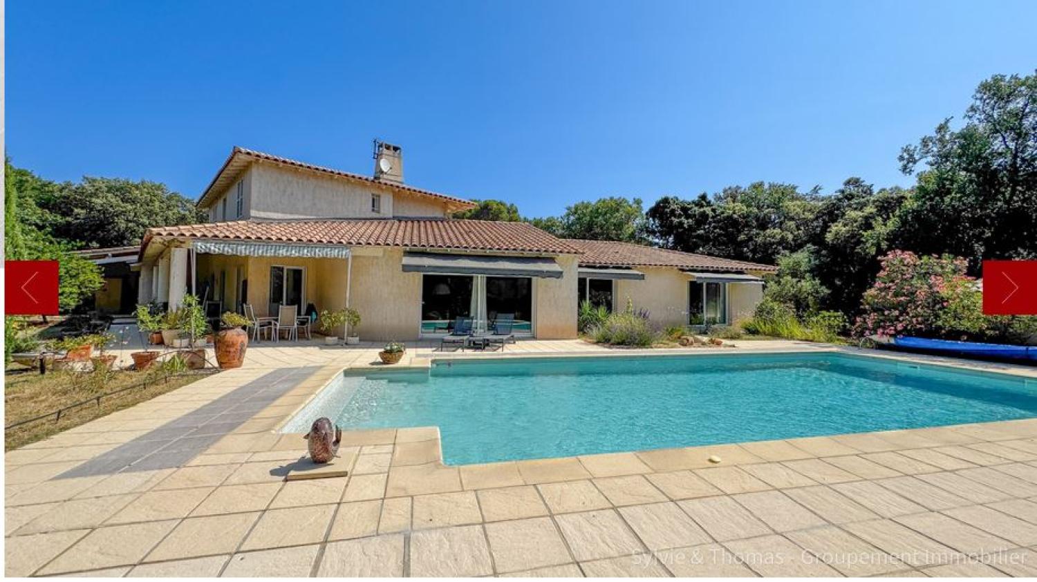  en venta casa independiente Uchaux Vaucluse 1