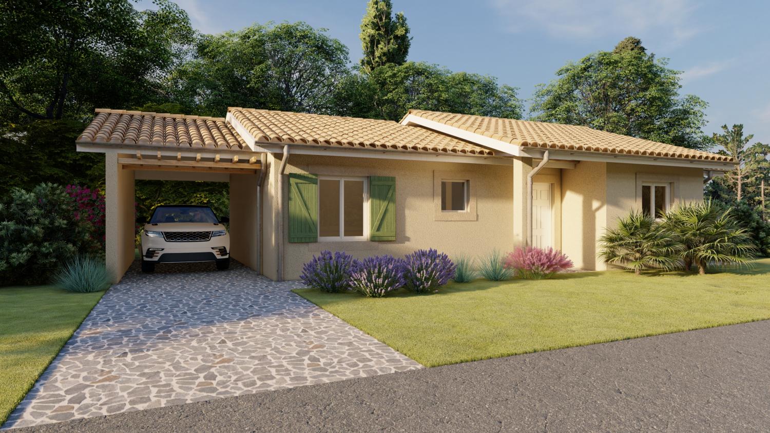  en venta casa de nueva construccion Masseube Gers 3