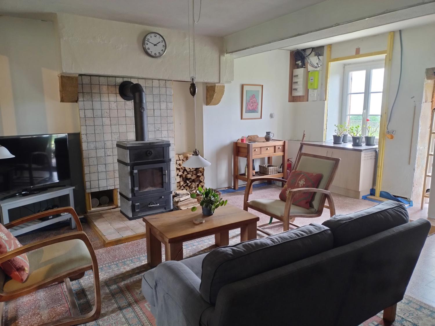  en venta casa rústica Uxeau Saône-et-Loire 14