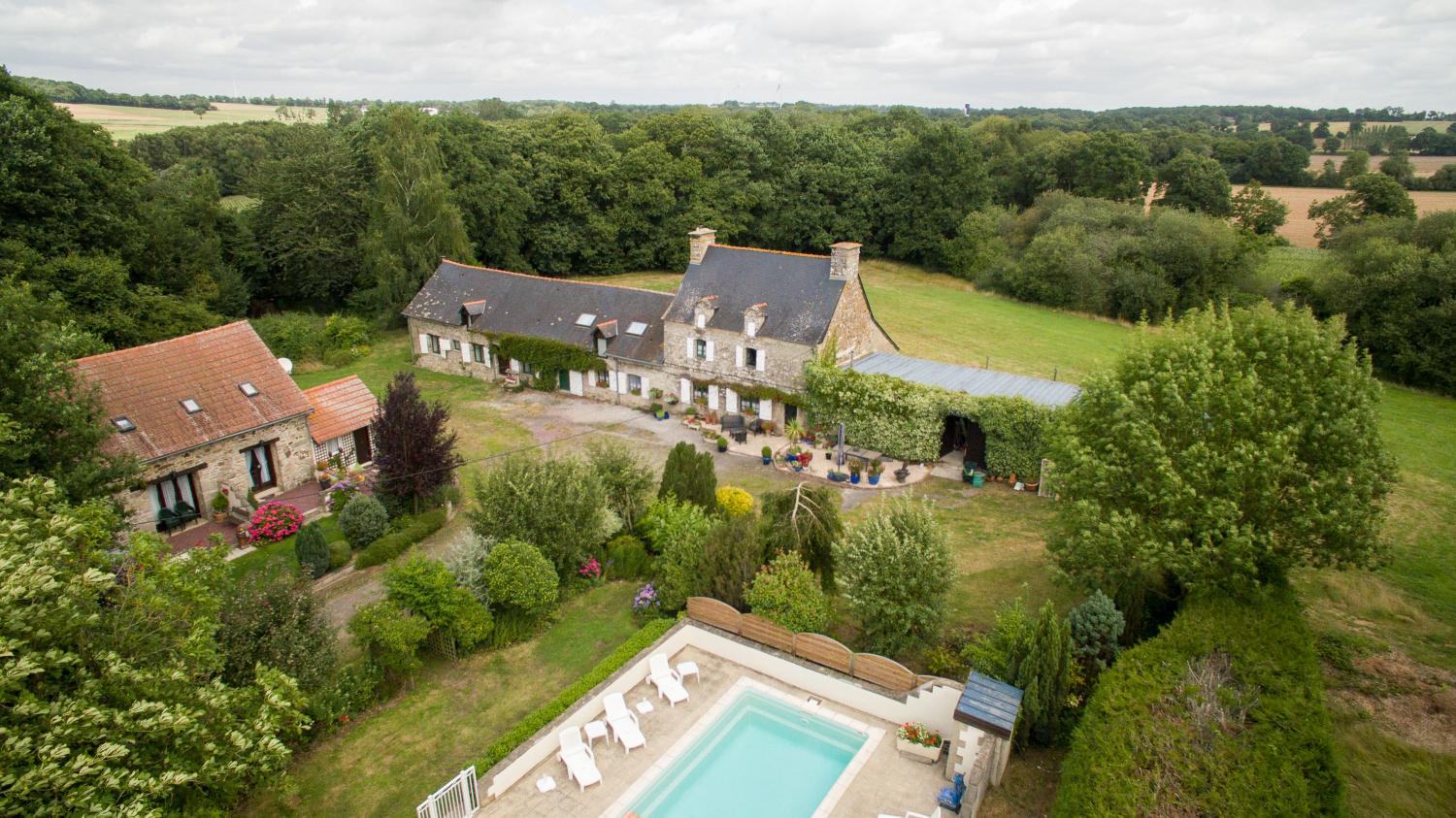  en venta finca rústica Pontivy Morbihan 1