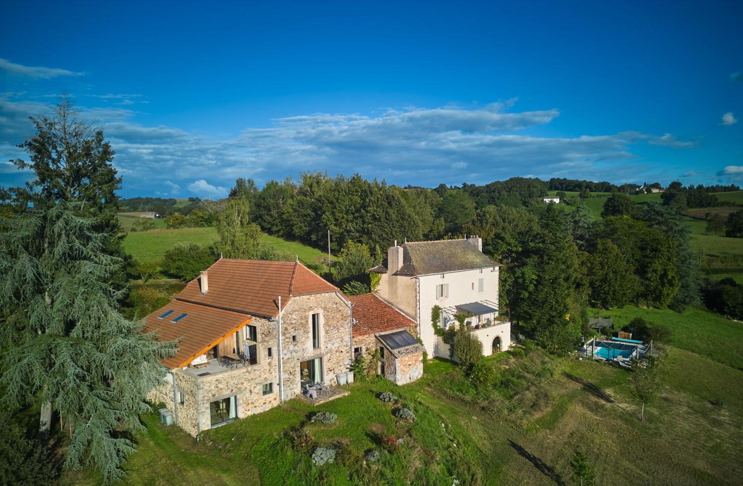 en venta casa con anexo de invitados Bor-et-Bar Aveyron 1