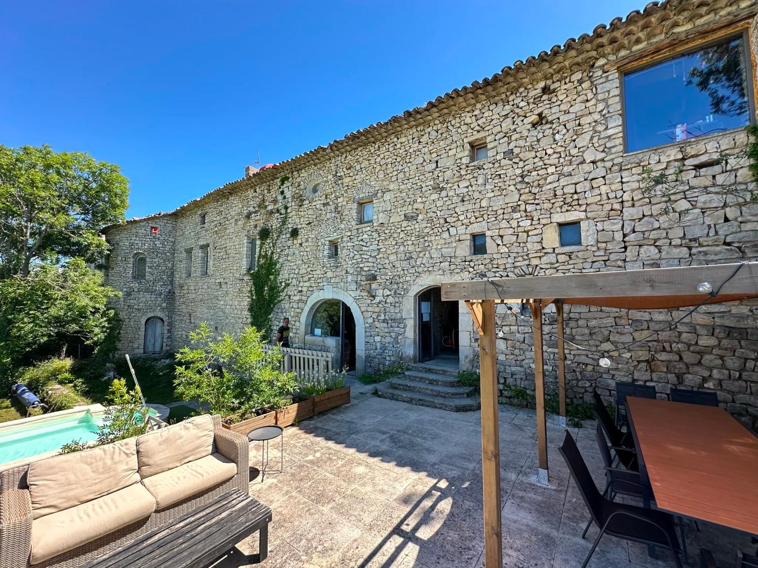 en venta casa con anexo de invitados Buis-les-Baronnies Drôme 1